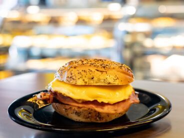 fresh homemade bagels in DC